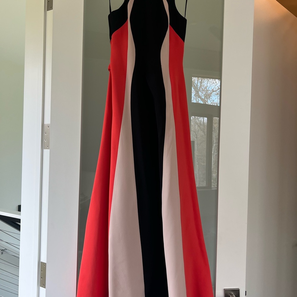 Elegant Colorblock BCBG Maxi Dress